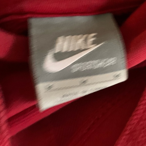 Vintage Nike Air Red Sweatshirt Hoodie - Picture 2 of 4